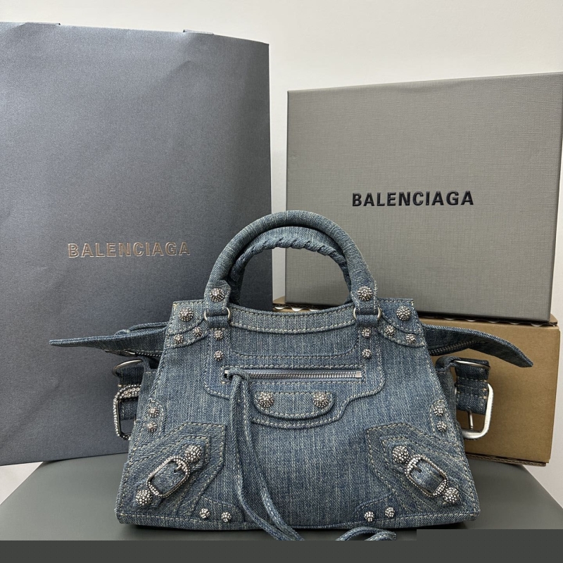 Ba*len*cia*ga top handle bags